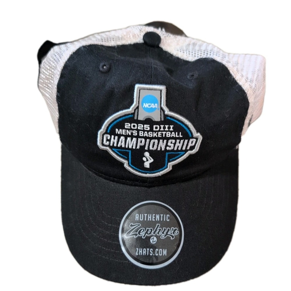 NCAA Men's  D‎ III Zephyr 2025  Basketball  Championship Cap adjustable H80